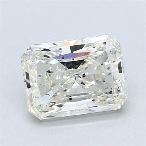 1.01ct K SI2 Rare Carat Ideal Cut Radiant Diamond