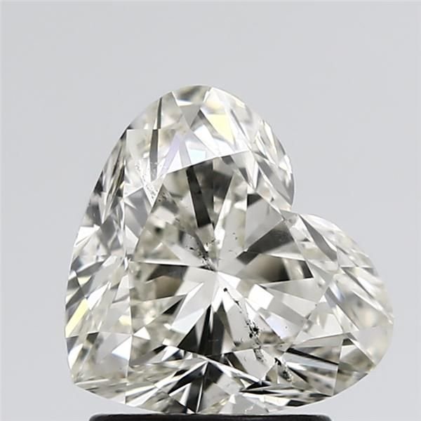 2.01ct J SI1 Rare Carat Ideal Cut Heart Diamond