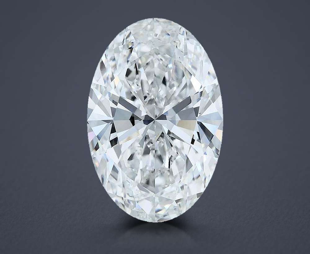 10.56 Carat Oval Lab Diamond