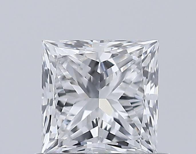 0.61ct D VS1 Very Good Cut Princess Lab Grown Diamond