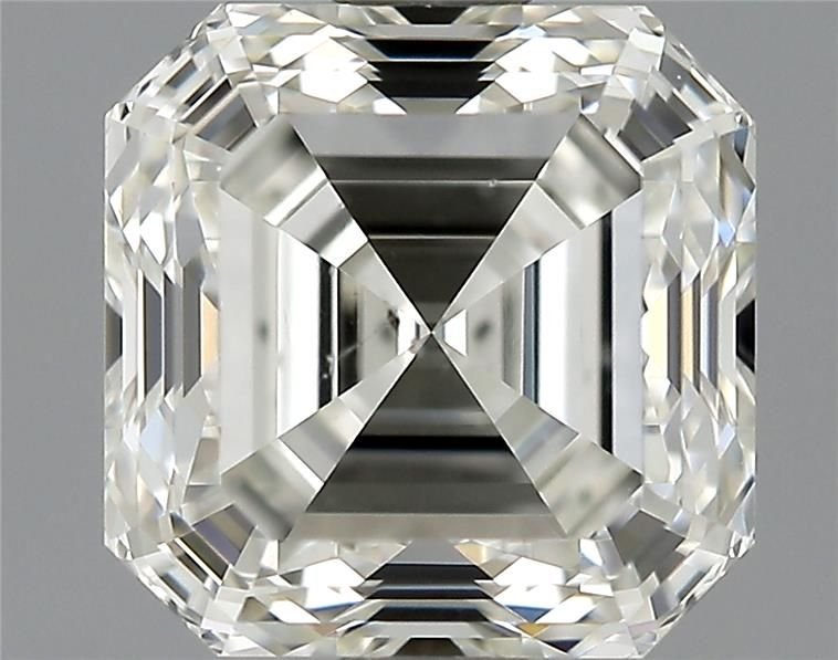 1.10ct J SI1 Very Good Cut Asscher Diamond