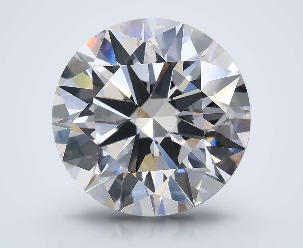 2.84 Carat Round Lab Diamond