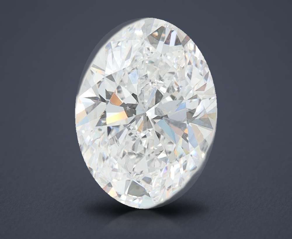 2.00 Carat Oval Lab Diamond