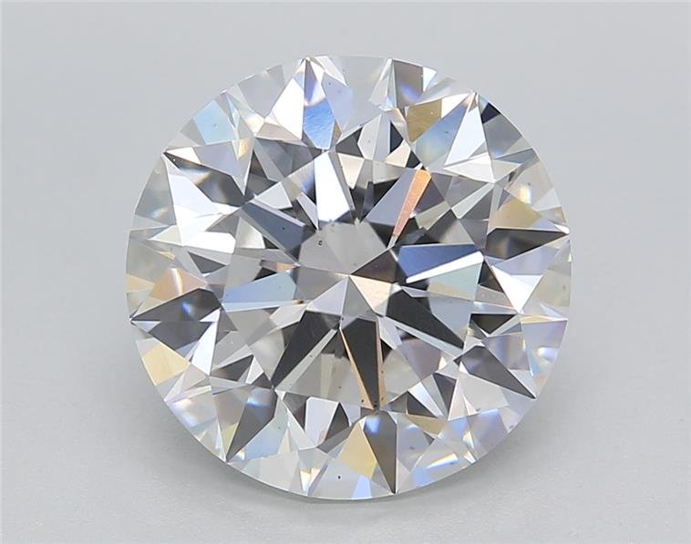 5.20ct E VS2 Rare Carat Ideal Cut Round Lab Grown Diamond