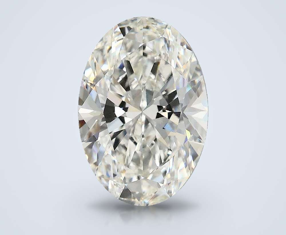 3.68 Carat Oval Lab Diamond