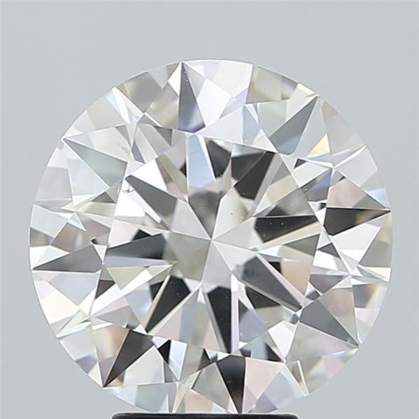 5.50ct G SI1 Rare Carat Ideal Cut Round Diamond