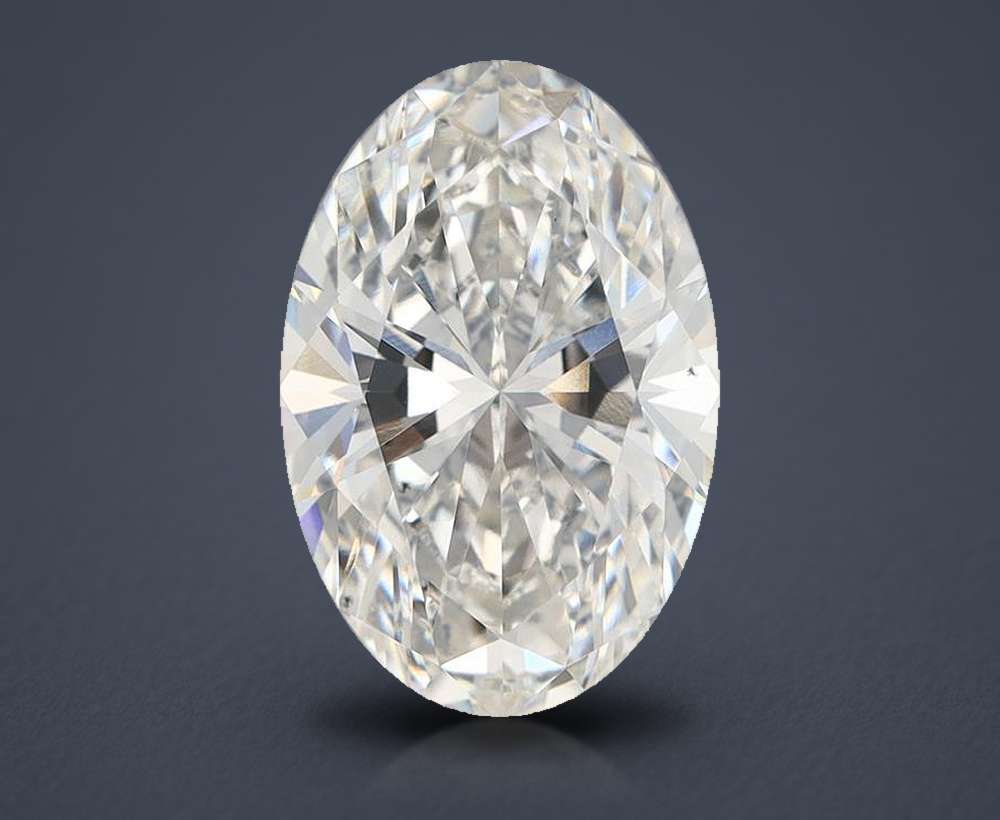 4.10 Carat Oval Lab Diamond