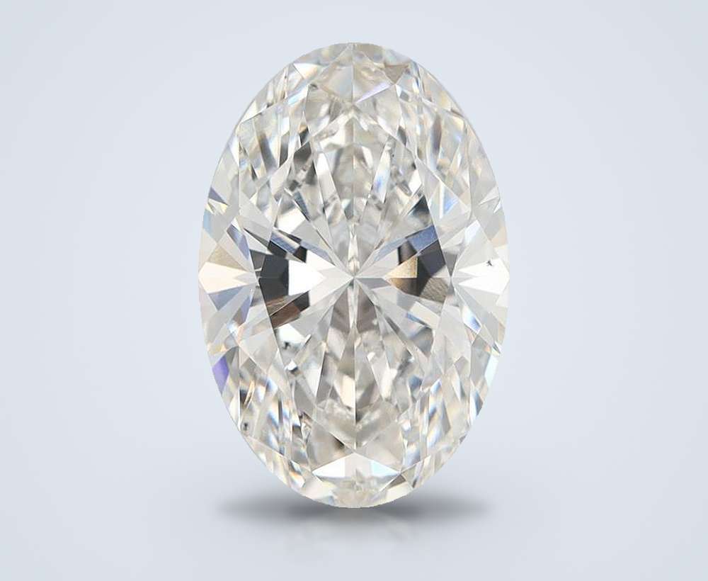 4.10 Carat Oval Lab Diamond