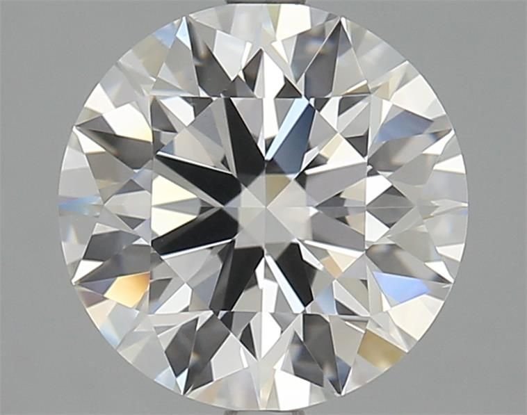 3.51ct D VS2 Rare Carat Ideal Cut Round Lab Grown Diamond