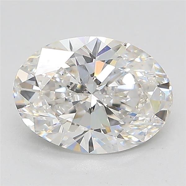 1.58ct G VS1 Rare Carat Ideal Cut Oval Lab Grown Diamond