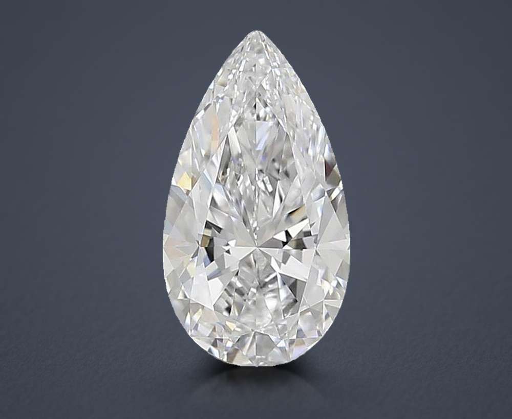 0.73 Carat Pear Lab Diamond