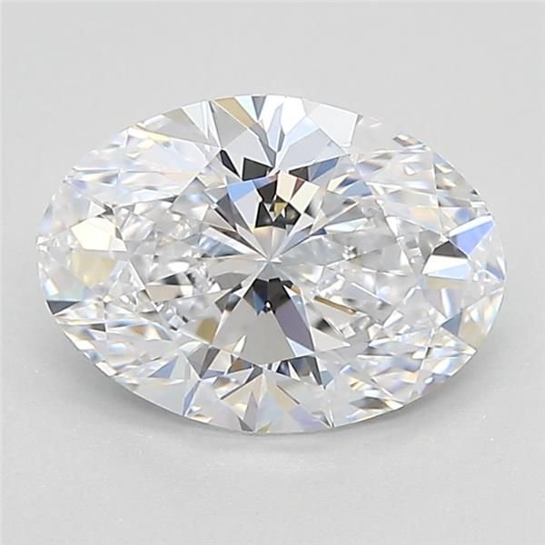 1.10ct D VVS2 Rare Carat Ideal Cut Oval Lab Grown Diamond