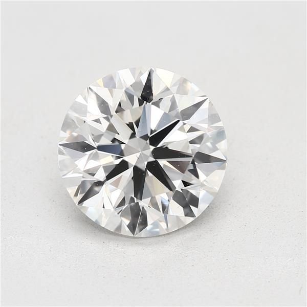 3.01ct J VS2 Rare Carat Ideal Cut Round Diamond