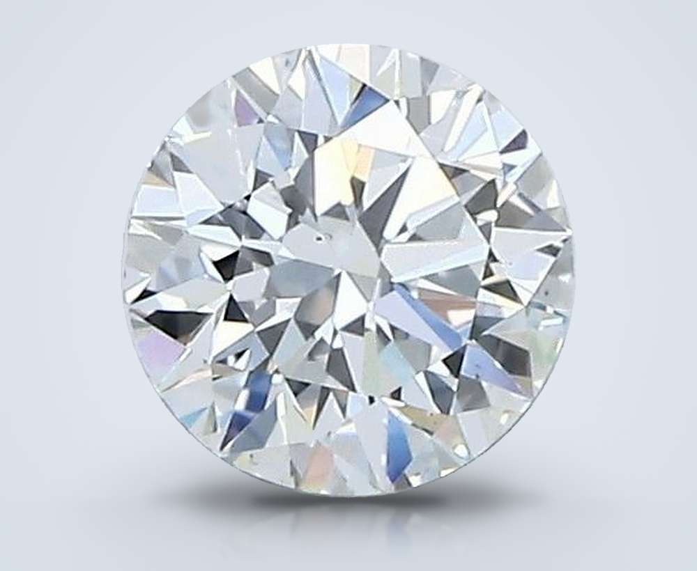 0.72 Carat Round Natural Diamond