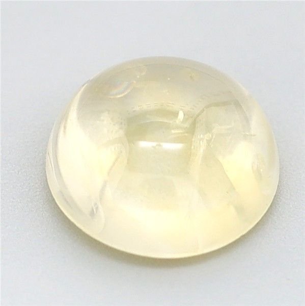 1.02 Carat Yellow Round Sapphire