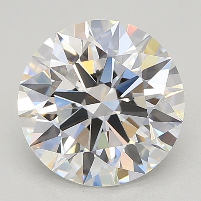 2.10ct F VVS2 Rare Carat Ideal Cut Round Lab Grown Diamond