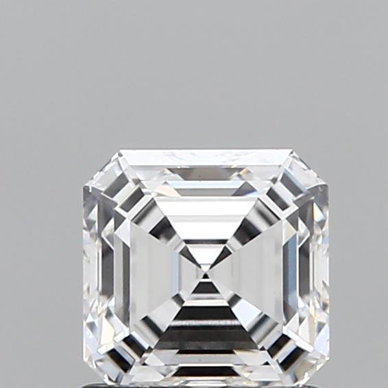 1.09ct E VS1 Rare Carat Ideal Cut Asscher Lab Grown Diamond