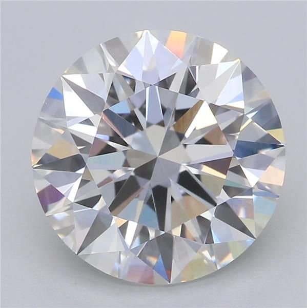 3.05ct F VVS2 Rare Carat Ideal Cut Round Lab Grown Diamond