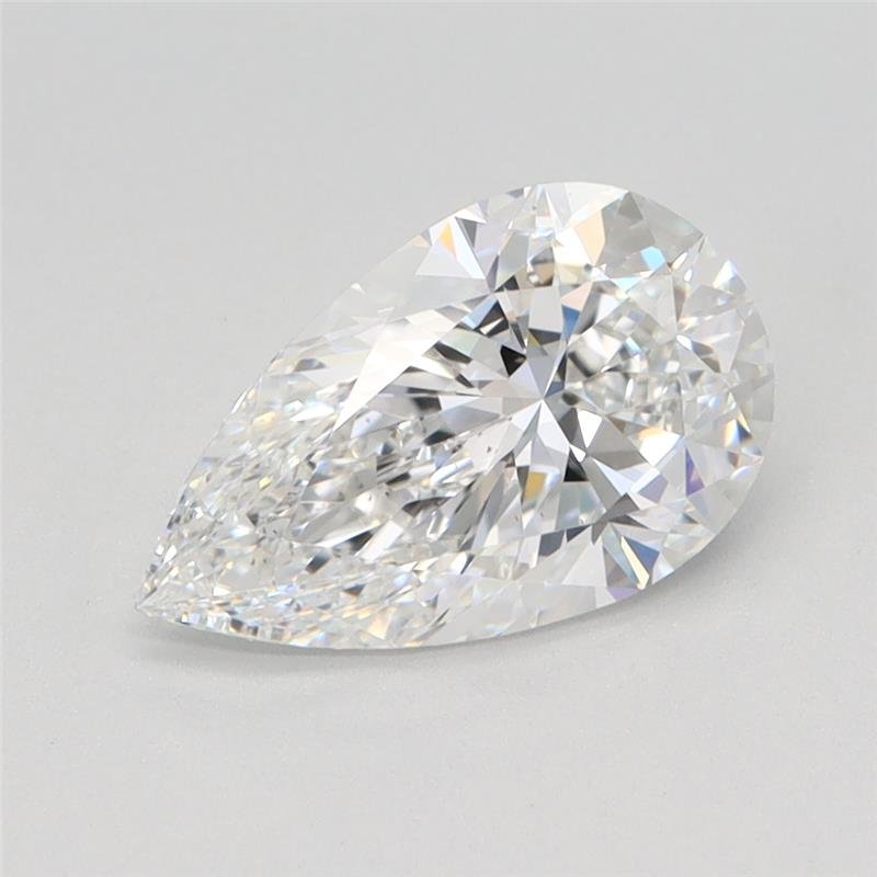 1.53ct E VS1 Rare Carat Ideal Cut Pear Lab Grown Diamond