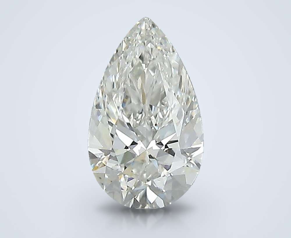 0.55 Carat Pear Natural Diamond