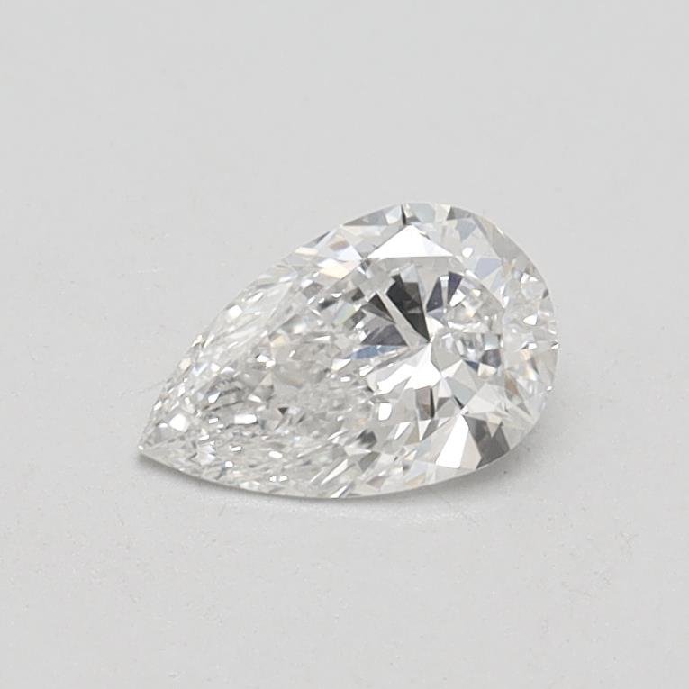 0.40ct F VVS2 Very Good Cut Pear Lab Grown Diamond