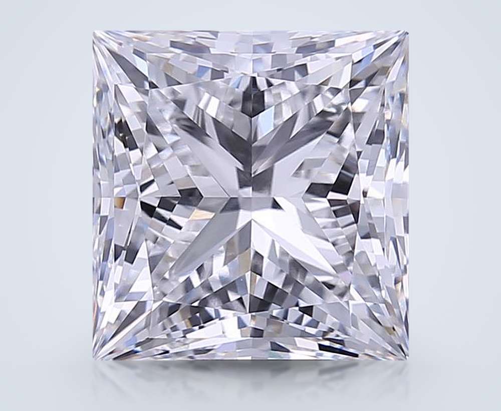 7.26 Carat Princess Lab Diamond