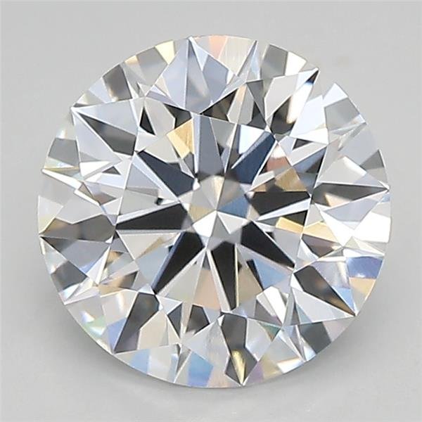 2.16ct D VVS2 Rare Carat Ideal Cut Round Lab Grown Diamond