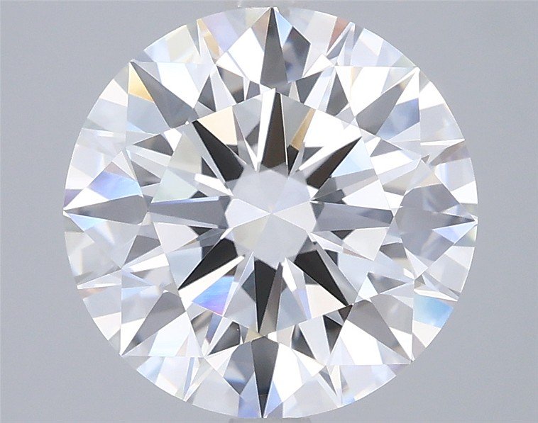 4.04 Carat Round Lab Diamond