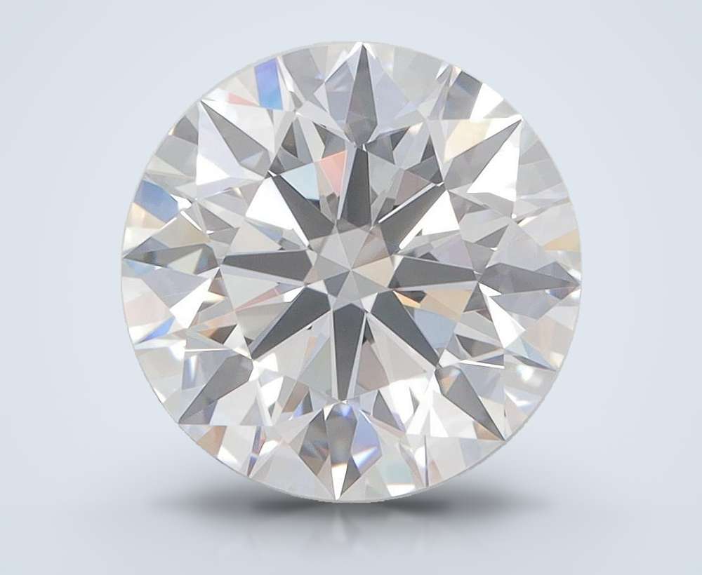 3.41 Carat Round Lab Diamond