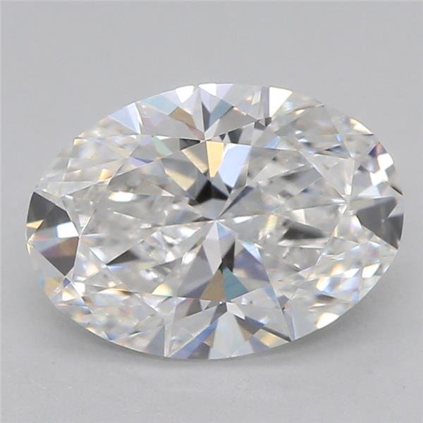 1.09ct E VVS2 Rare Carat Ideal Cut Oval Lab Grown Diamond