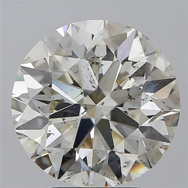 5.05ct J SI2 Excellent Cut Round Diamond