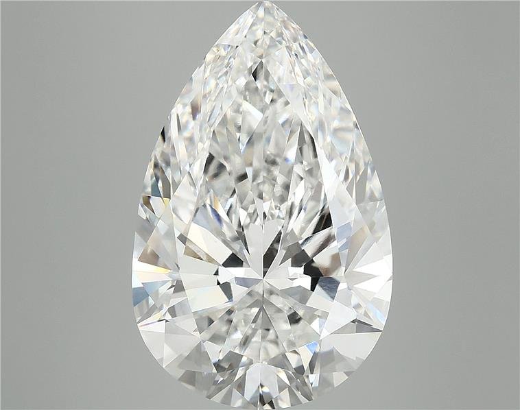 10.23ct F VVS2 Rare Carat Ideal Cut Pear Lab Grown Diamond