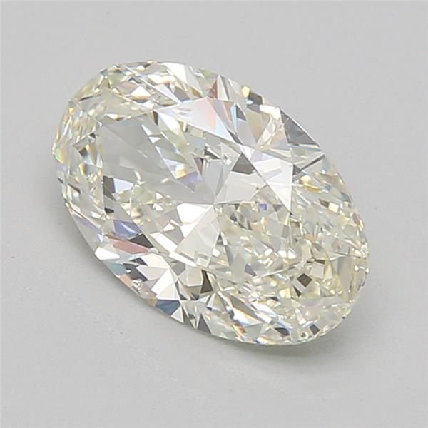 2.22ct K SI2 Rare Carat Ideal Cut Oval Diamond