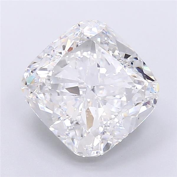 4.37ct E VS1 Rare Carat Ideal Cut Cushion Lab Grown Diamond