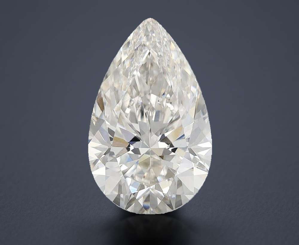 2.70 Carat Pear Lab Diamond