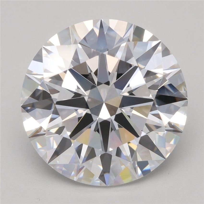 6.41ct E VS1 Rare Carat Ideal Cut Round Lab Grown Diamond