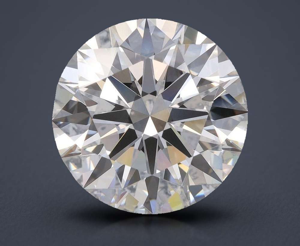 6.41 Carat Round Lab Diamond