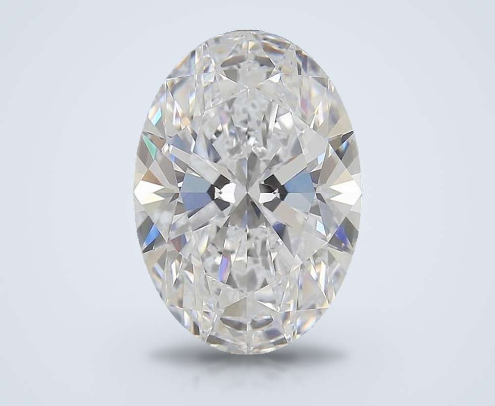 4.62 Carat Oval Lab Diamond