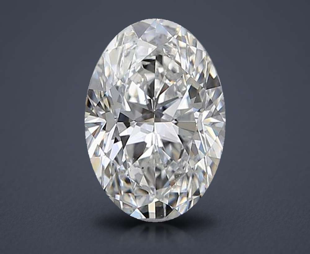 0.60 Carat Oval Natural Diamond