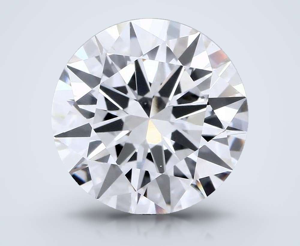 4.00 Carat Round Lab Diamond