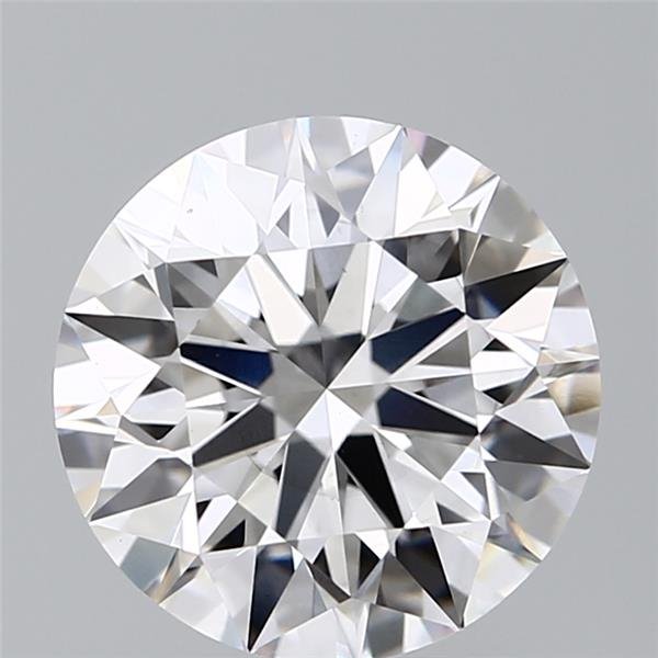 2.32ct D VS2 Rare Carat Ideal Cut Round Lab Grown Diamond