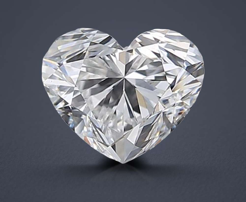 0.51 Carat Heart Natural Diamond