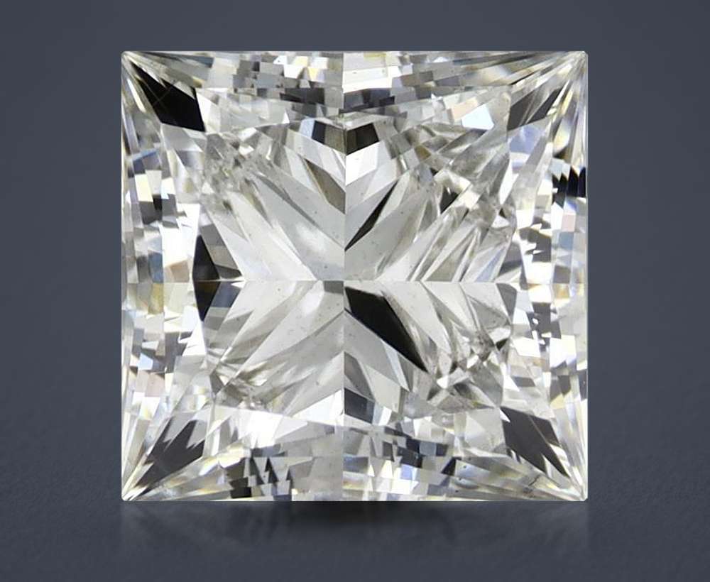 2.89 Carat Princess Lab Diamond