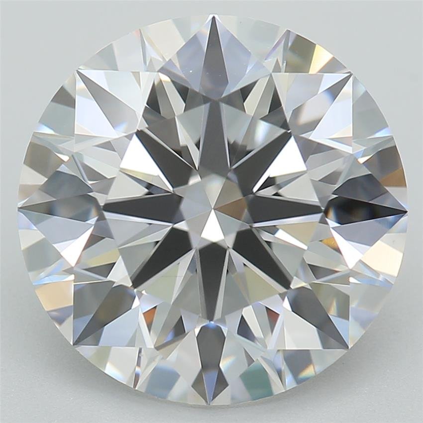 3.38ct E VVS2 Rare Carat Ideal Cut Round Lab Grown Diamond