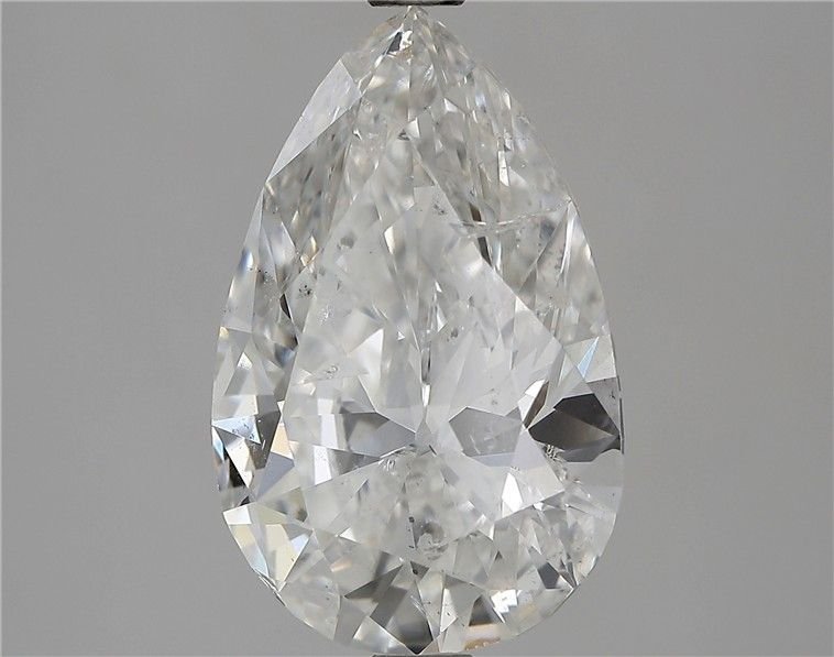 2.76ct F SI2 Very Good Cut Pear Diamond