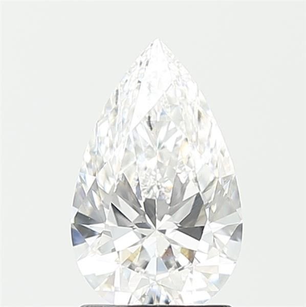 1.55ct D VS2 Rare Carat Ideal Cut Pear Lab Grown Diamond