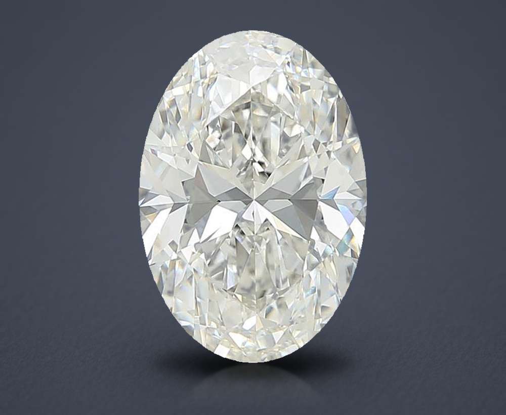 4.45 Carat Oval Lab Diamond