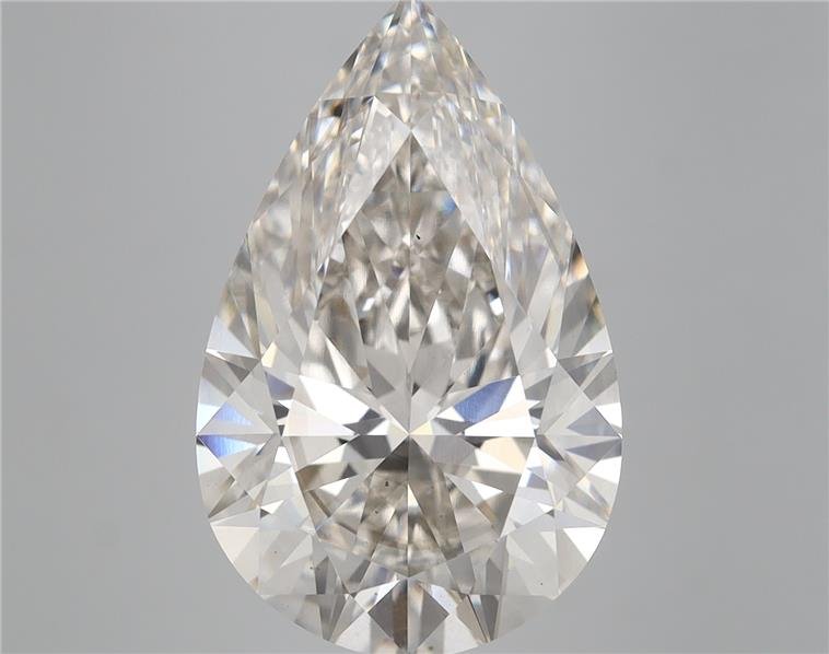 7.12ct H VS2 Rare Carat Ideal Cut Pear Lab Grown Diamond