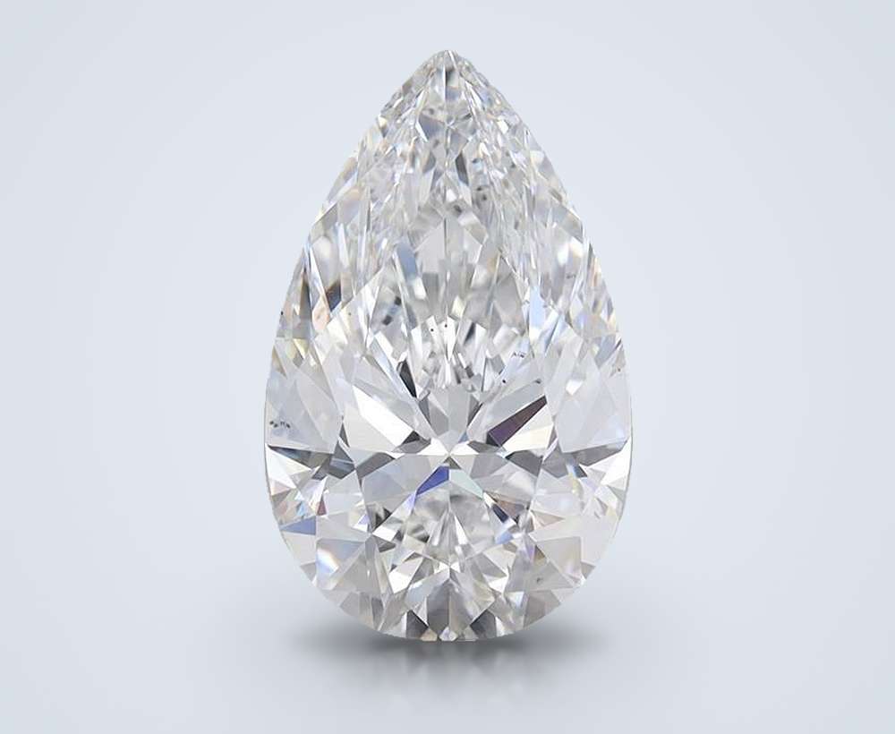 3.39 Carat Pear Lab Diamond