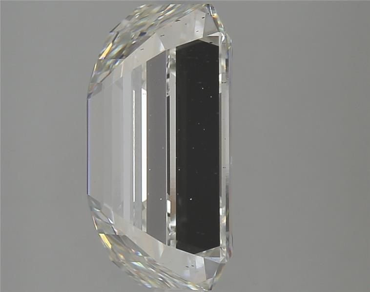 7.45ct H VS2 Rare Carat Ideal Cut Emerald Lab Grown Diamond